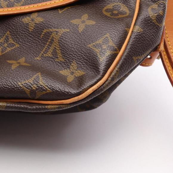 LOUIS VUITTON Brown Monogram Leather Shoulder Bag - Picture 11 of 15